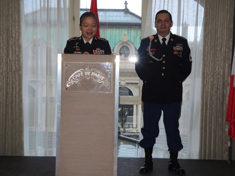 Service men ACR Thanksgiving